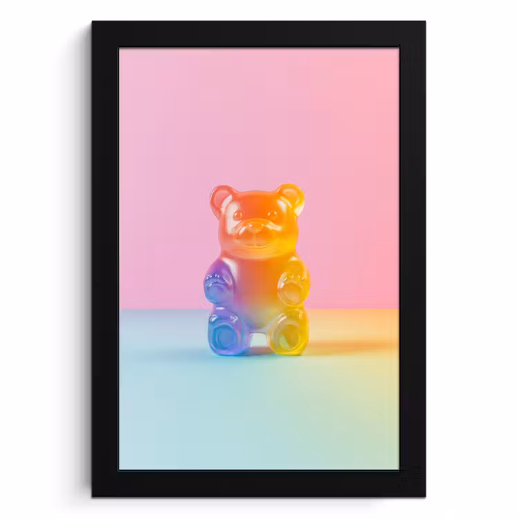Cadre Photo - Pastel - Bonbons — 1