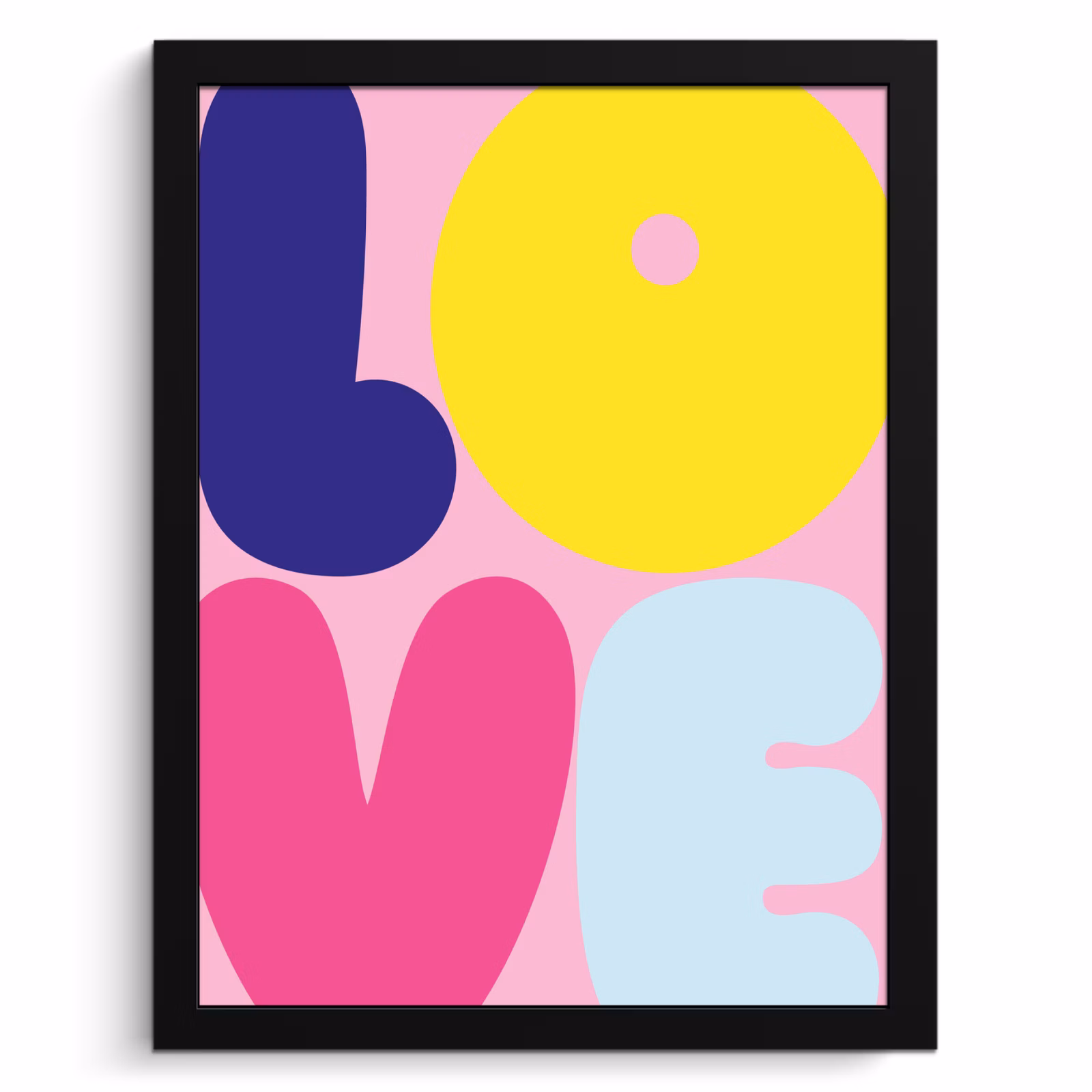 Cadre Photo - Amour - Valentin - Coloré — 1