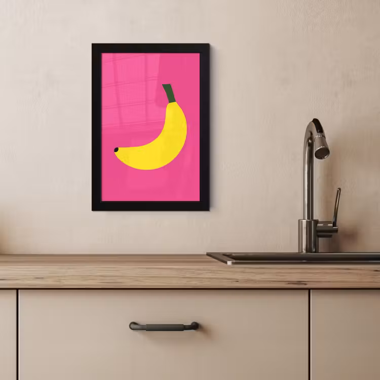 Cadre Photo - Banane - Jaune - Fruit — 3