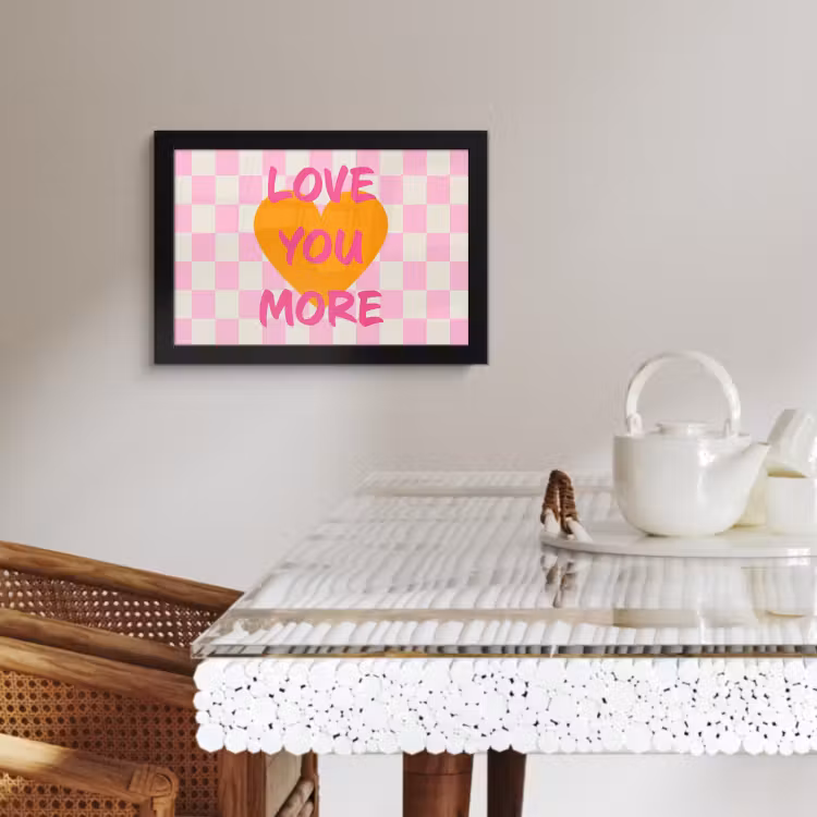 Cadre Photo - Valentin - Amour - Rose - Orange — 4