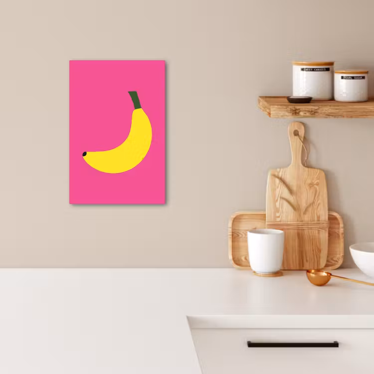 Tableau sur toile - Banane - Jaune - Fruit — 2