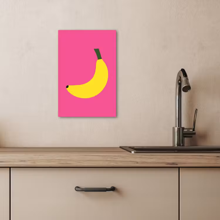 Tableau sur toile - Banane - Jaune - Fruit — 3