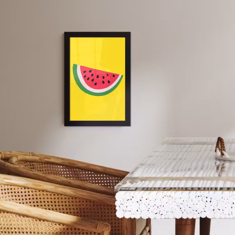 Cadre Photo - Fruit - Pastèque - Jaune — 4