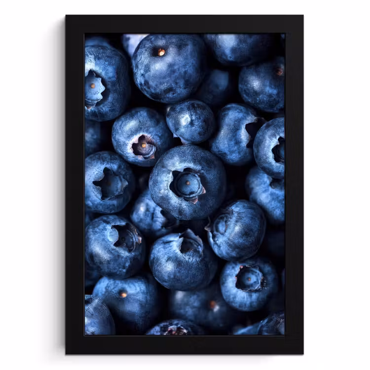 Cadre Photo - Baies - Bleu - Fruits — 2