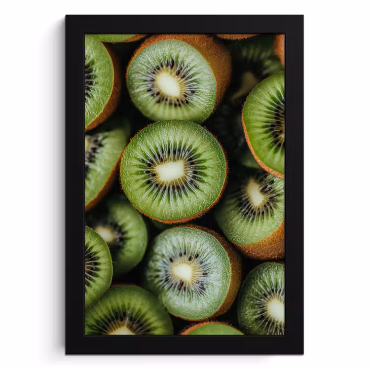 Cadre Photo - Kiwi - Fruit - Vert — 1