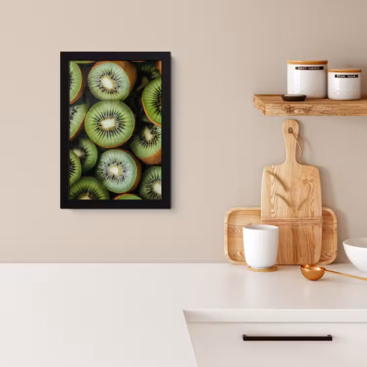 Cadre Photo - Kiwi - Fruit - Vert — 2