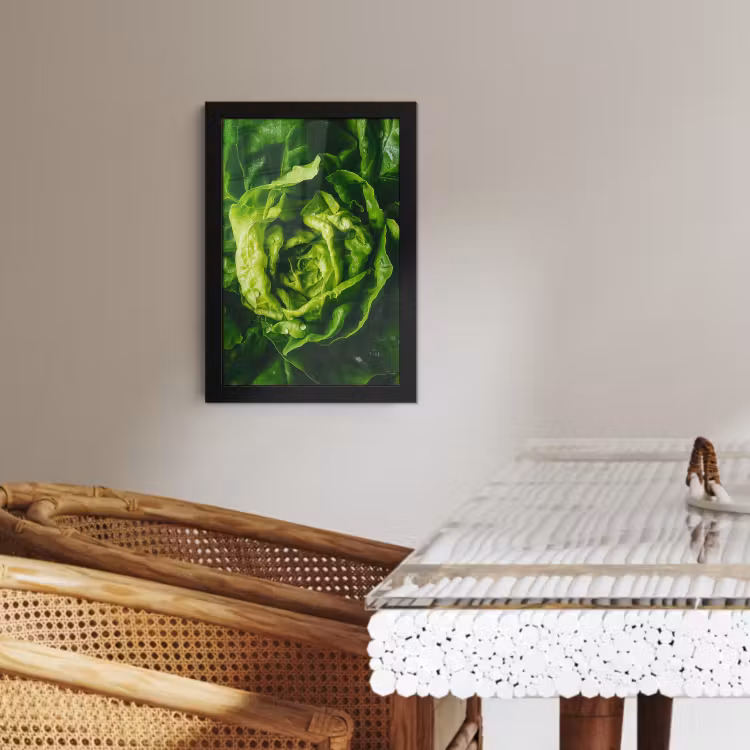 Cadre Photo - Légumes - Laitue - Verte — 4