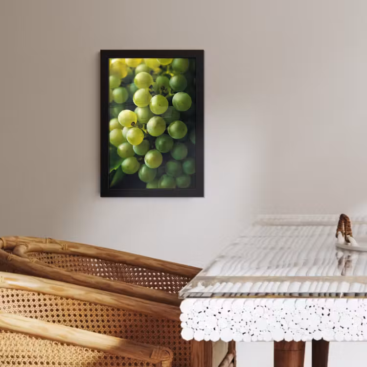 Cadre Photo - Raisins - Grappe - Vert — 3