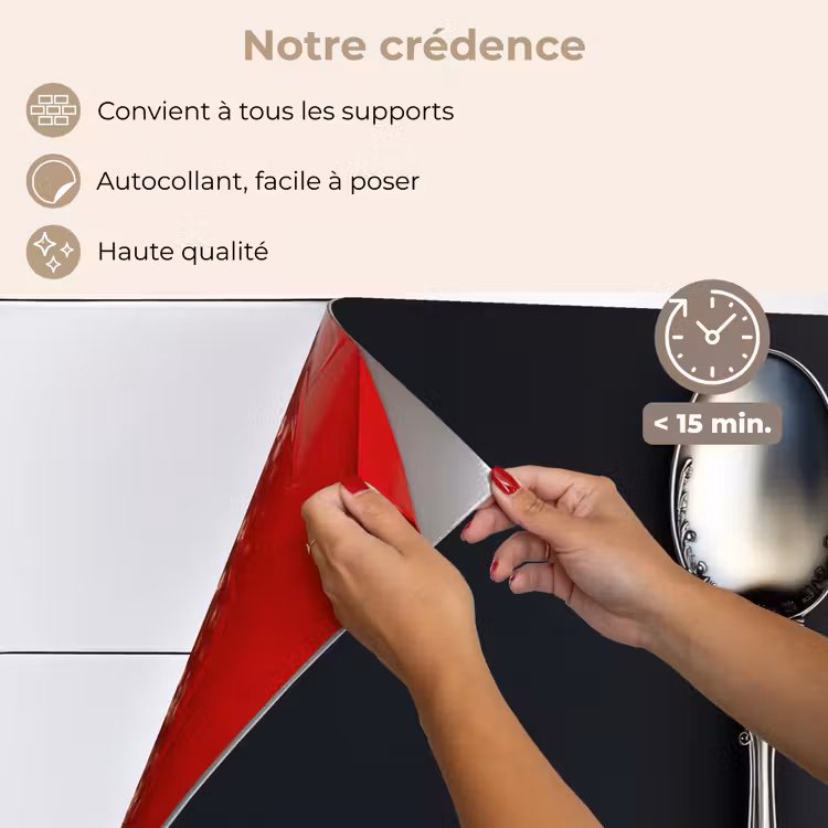 Fond de hotte - Cuillère - Argent - Métal — 4