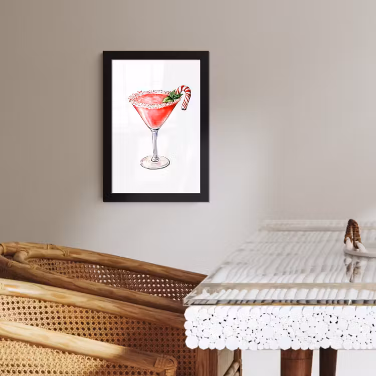 Cadre Photo - Cocktail - Boisson - Hiver - Art — 2