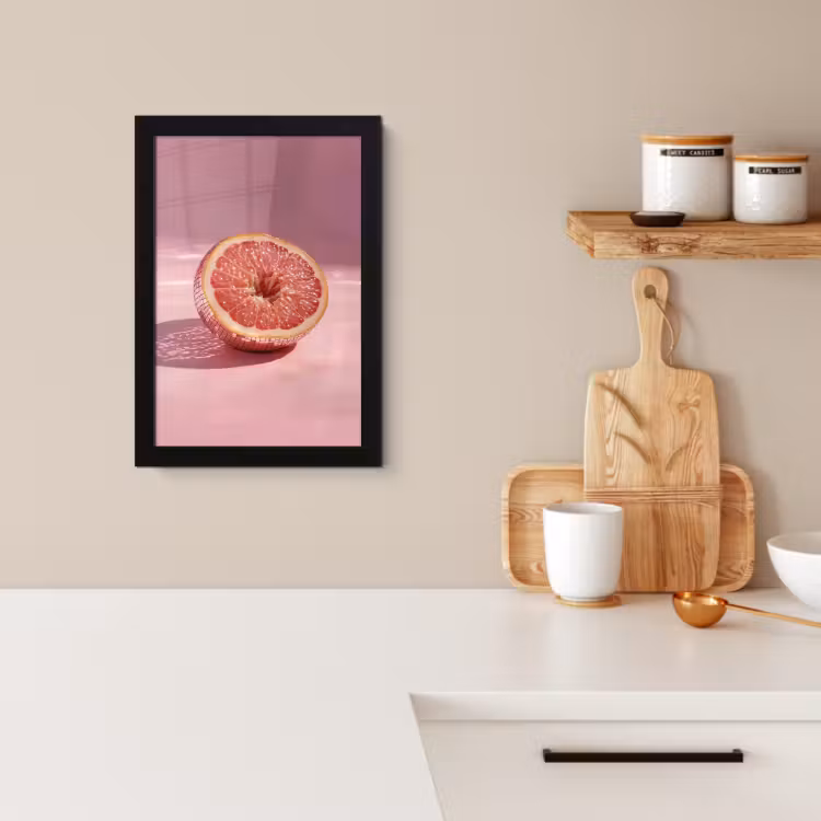 Cadre photo - Pamplemousse - Rose - Disco - Brillant — 2