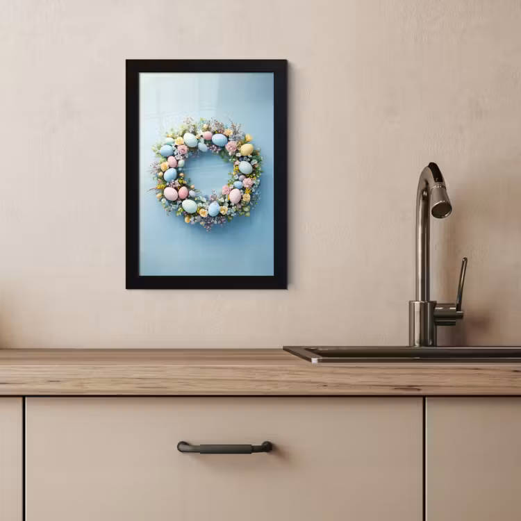 Cornice per foto - Couronne - Oeufs - Fleurs — 4