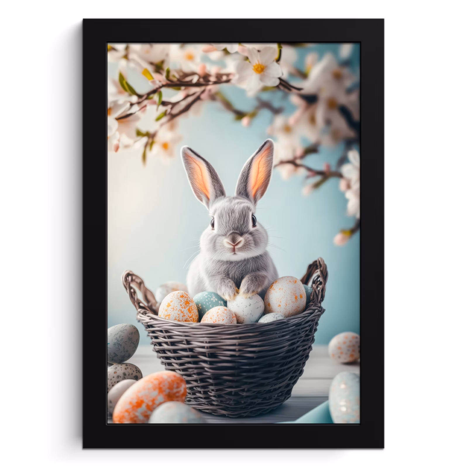 Cornice per foto - Lapin - Œufs - Panier — 1