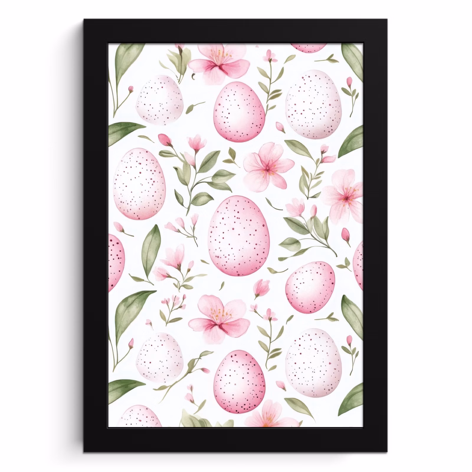 Cornice per foto - Motif - Œufs - Rose - Pâques — 1