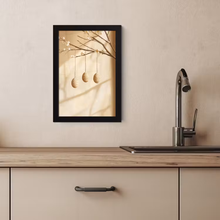 Cornice per foto - Beige - Gâteau de Pâques - Œufs — 3