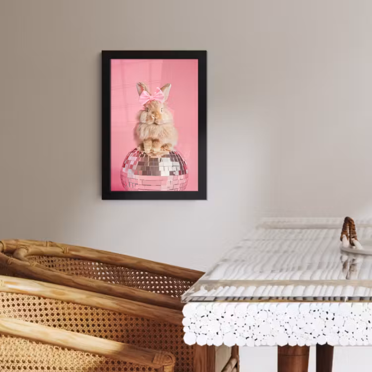 Cadre Photo - Arc - Discoball - Lapin — 4
