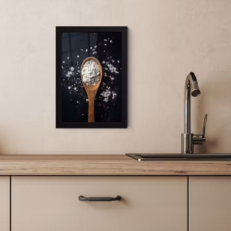 Cadre Photo - Farine - Bois - Cuillère — 4