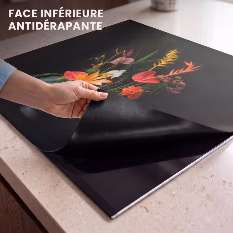 Protection plaque induction - Bol - Bouquet - Fleurs — 7