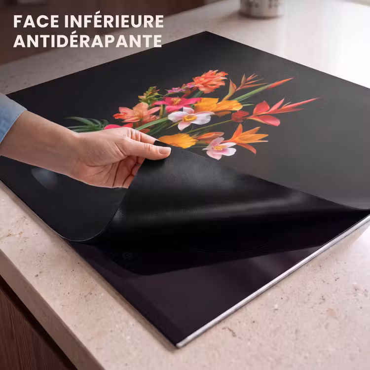 Protection plaque induction - Bouquet - Fleurs - Exotique — 7