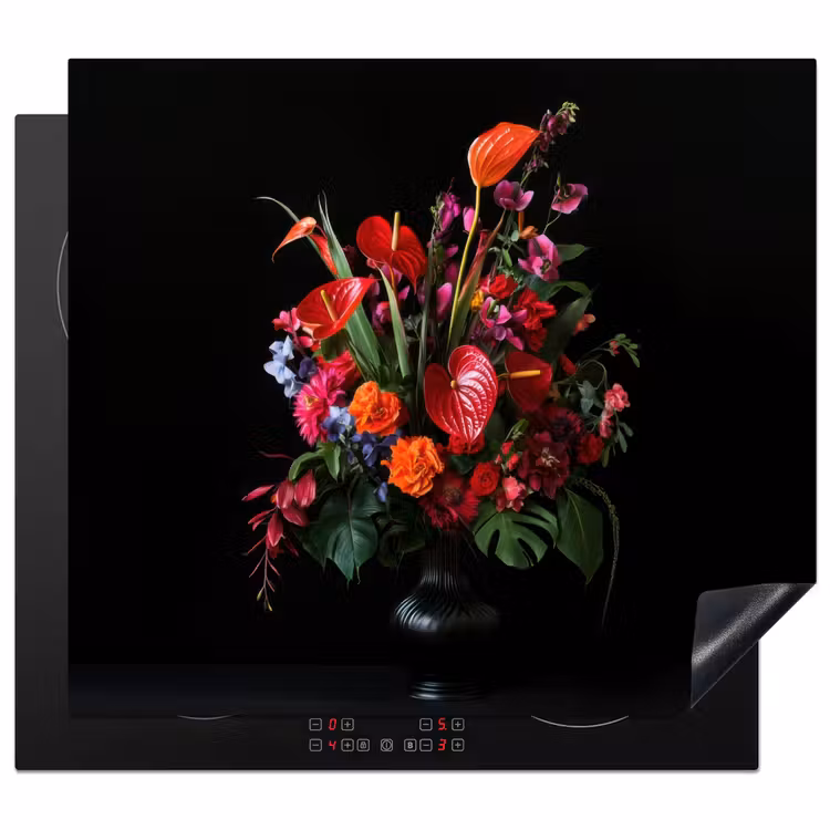 Protection plaque induction - Fleurs - Bouquet - Ornemental — 1