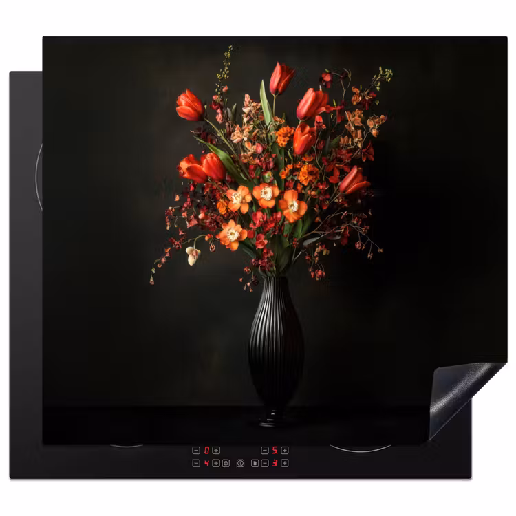 Protection plaque induction - Fleurs - Branches - Bouquet — 1