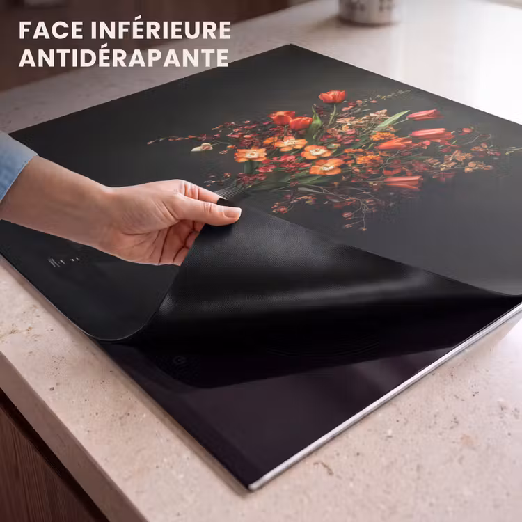 Protection plaque induction - Fleurs - Branches - Bouquet — 7