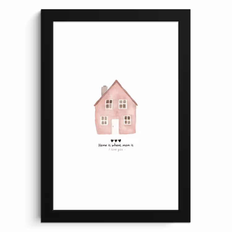 Cadre Photo - Cottage - Rose - Citation - Mère — 1