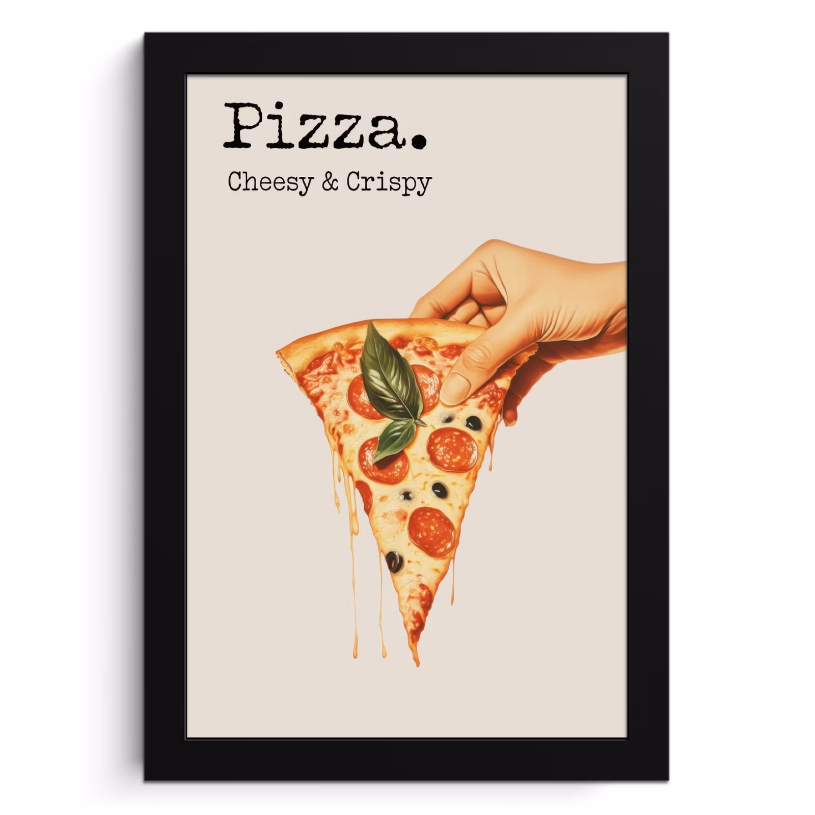 Cadre Photo - Pizza - Fromage - Pepperoni — 1