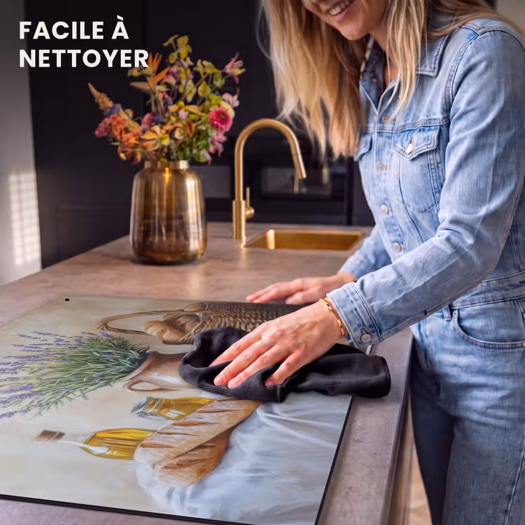 Beschemer à induction avec crochets - Lavande - Pain - Nature morte — 5