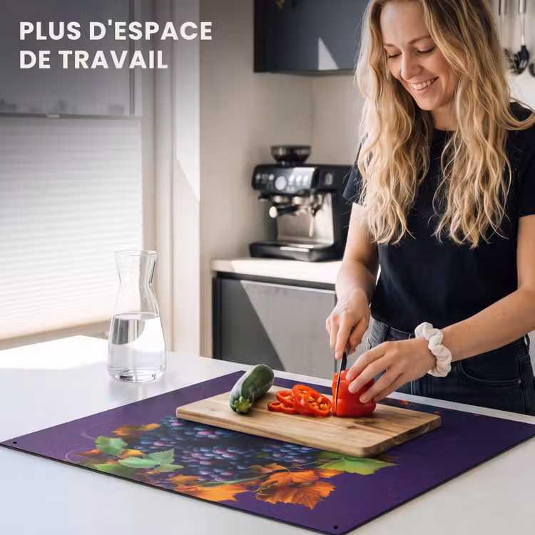 Beschemer à induction avec crochets - Femme - Pourpre - Raisins — 6