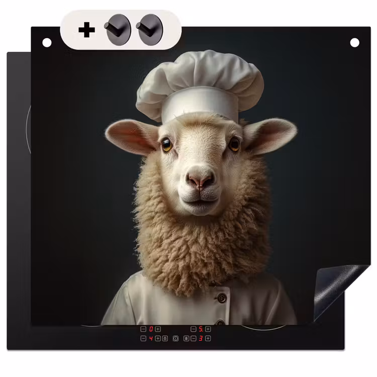 Beschemer à induction avec crochets - Mouton - Laine - Cuisine — 3