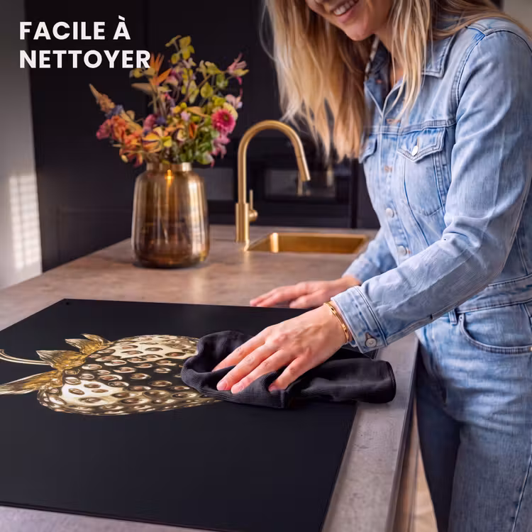 Beschemer à induction avec crochets - Fraise - Or - Noir - Chrome — 5