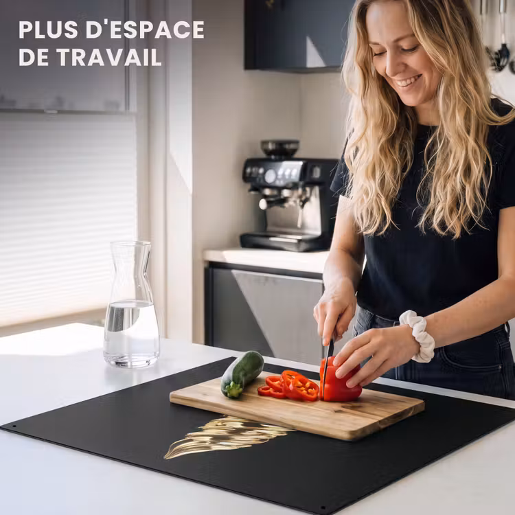 Beschemer à induction avec crochets - Glace - Or - Noir - Alimentation — 6
