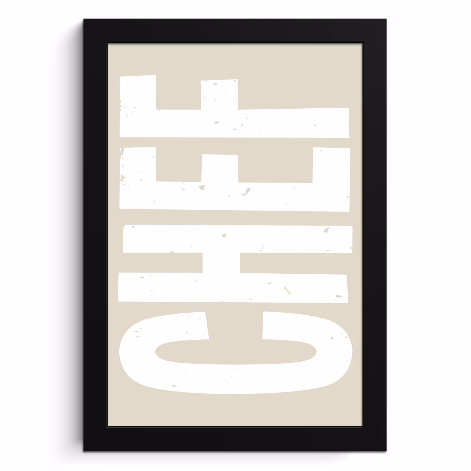 Cadre photo - Blanc - Chef - Décoration - Japandi — 1