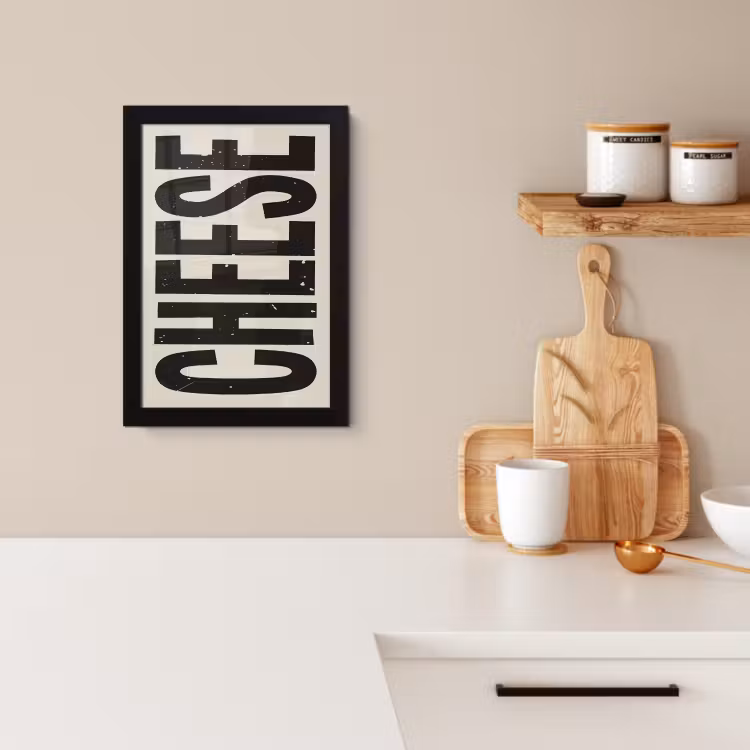 Cadre photo - Fromage - Décoration - Beige - Fromage — 2