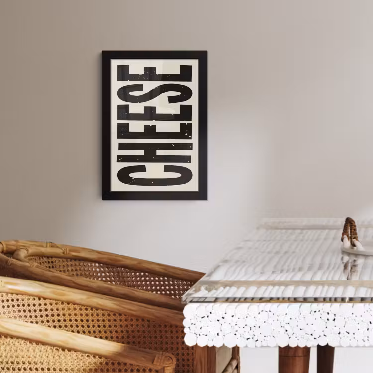 Cadre photo - Fromage - Décoration - Beige - Fromage — 4