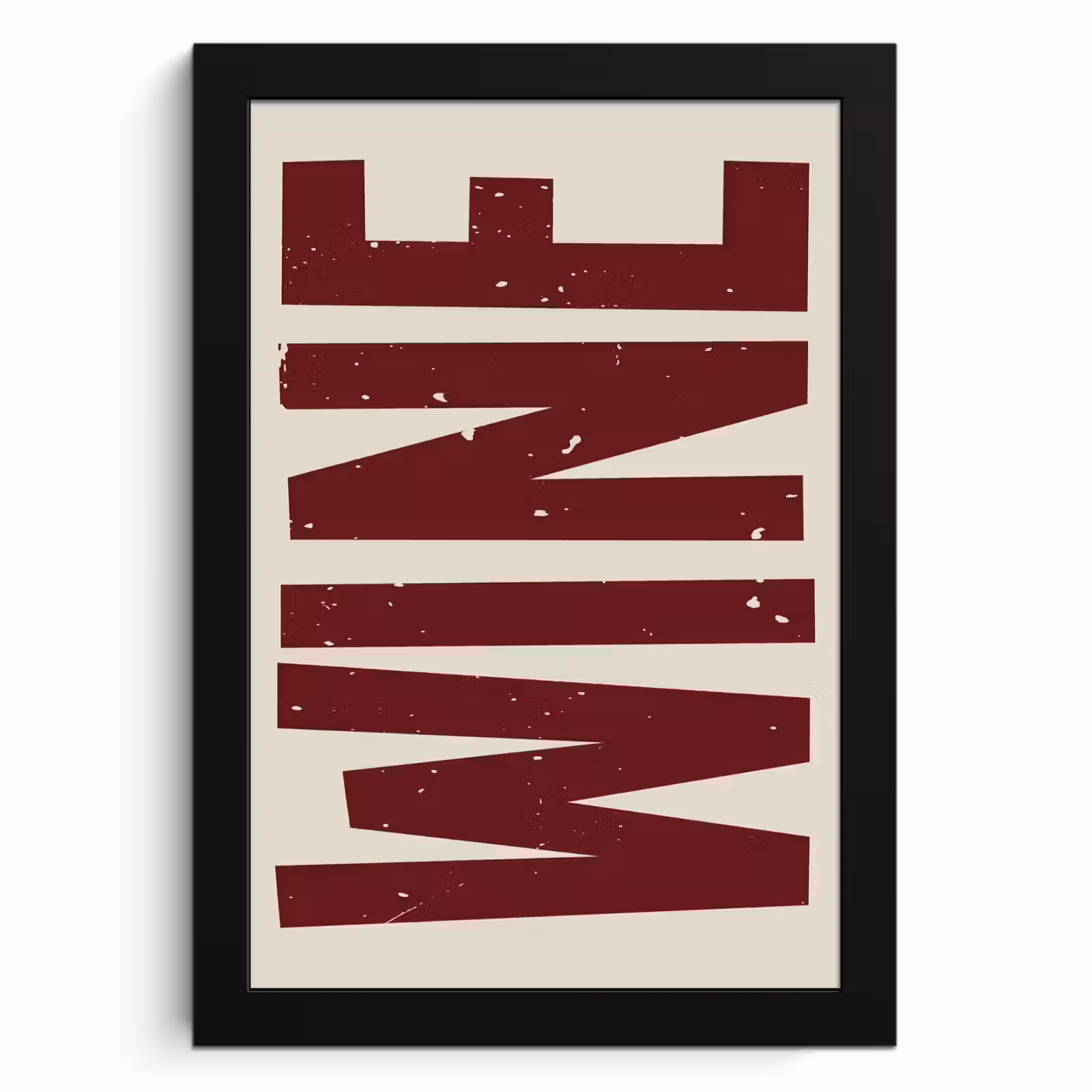 Cadre photo - Vin - Rouge - Décoration - Japandi — 1