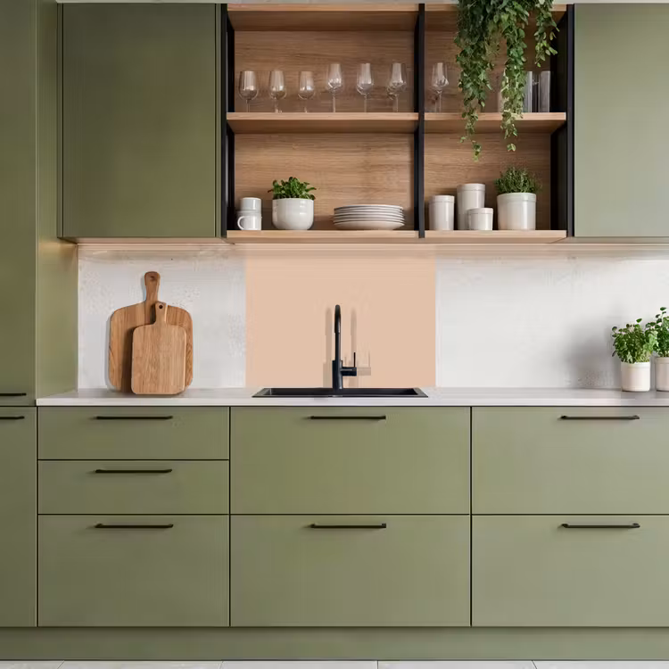 Crédence cuisine - Beige - Couleurs - Solide — 7
