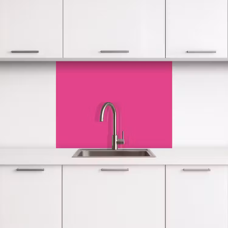 Crédence cuisine - Fuchsia - Néon - Couleurs — 3