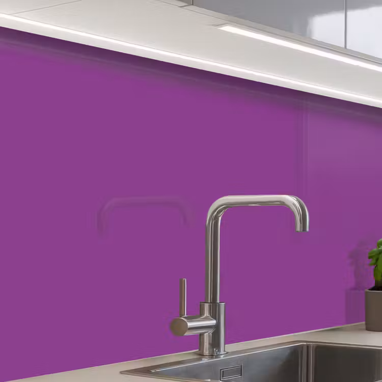 Crédence cuisine - Pourpre - Couleurs - Solide — 1