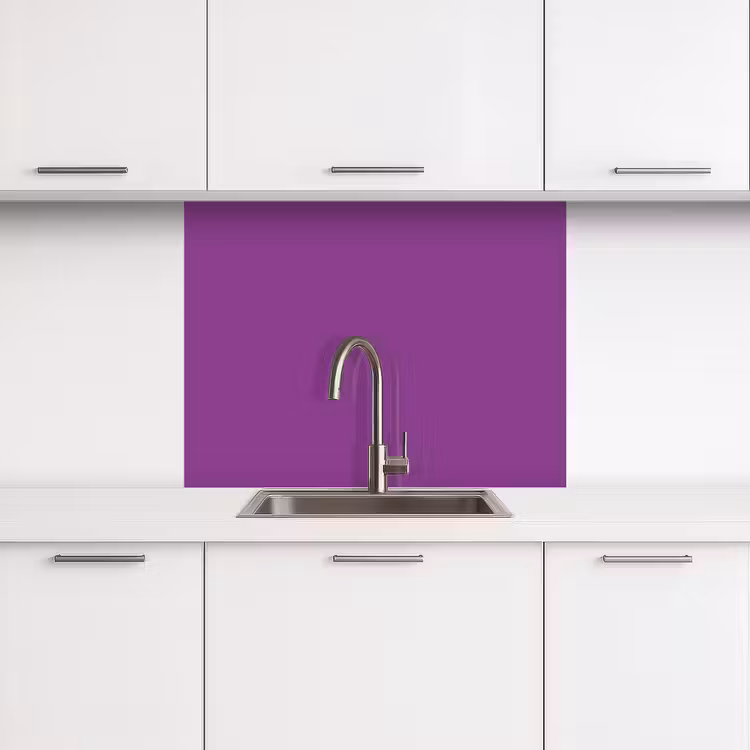 Crédence cuisine - Pourpre - Couleurs - Solide — 3