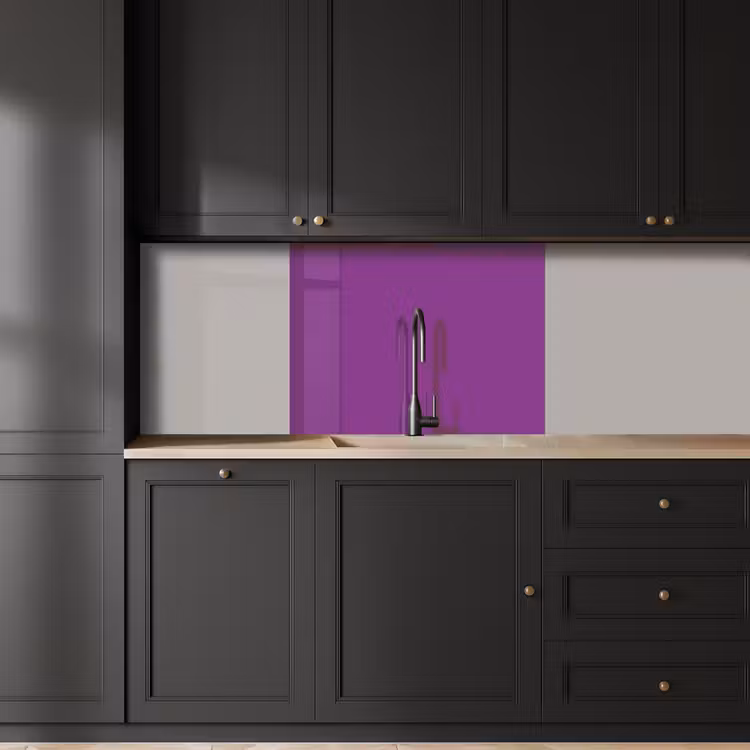 Crédence cuisine - Pourpre - Couleurs - Solide — 5