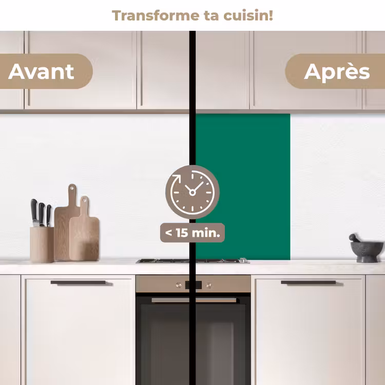 Crédence cuisine - Vert - Forêt - Couleurs — 2
