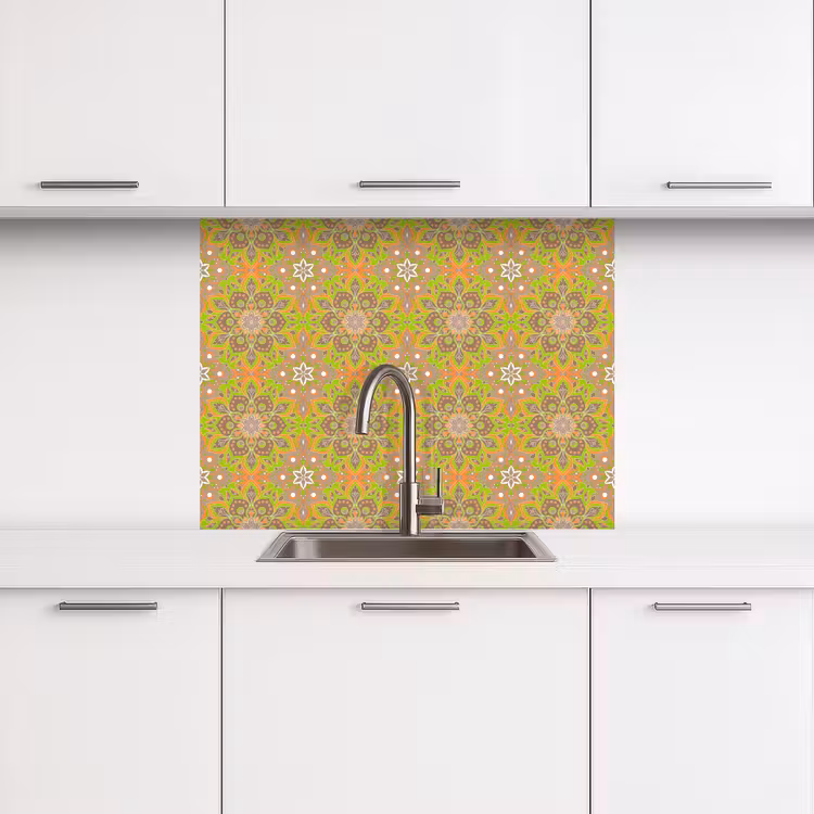 Crédence cuisine - Bohème - Mandala - Motifs — 3