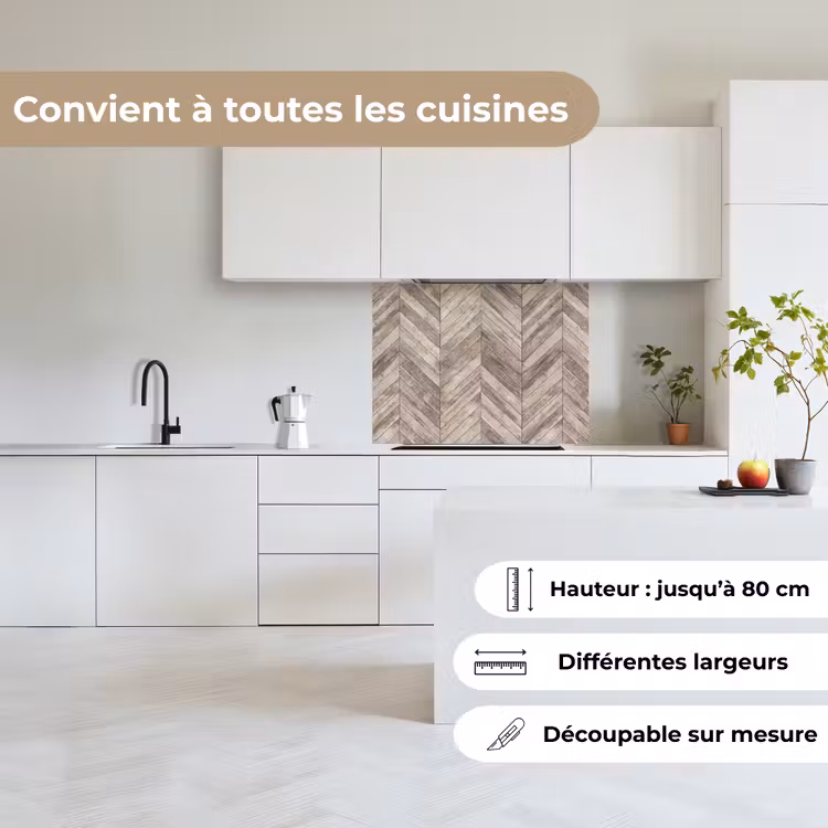 Crédence cuisine - Étagère - Motifs - Brocante — 6
