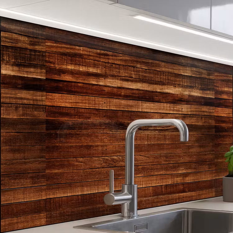Crédence cuisine - Bois dur - Robuste - Motifs — 1