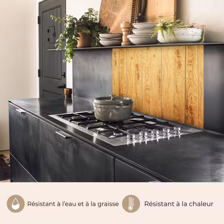 Crédence cuisine - Motifs - Étagères - Nature — 4