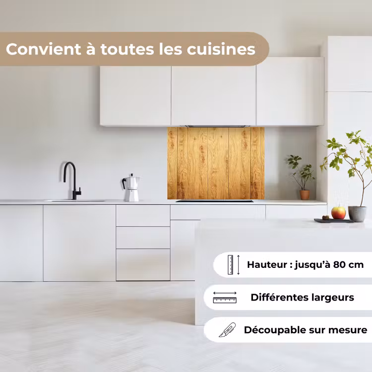 Crédence cuisine - Motifs - Étagères - Nature — 6