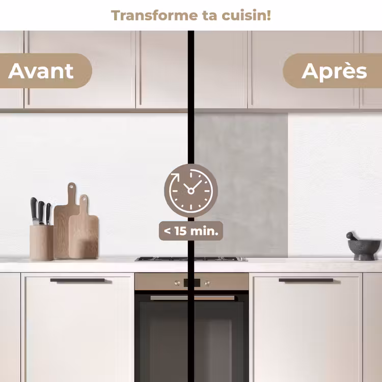 Crédence cuisine - Concret - Modèle - Abstrait — 2