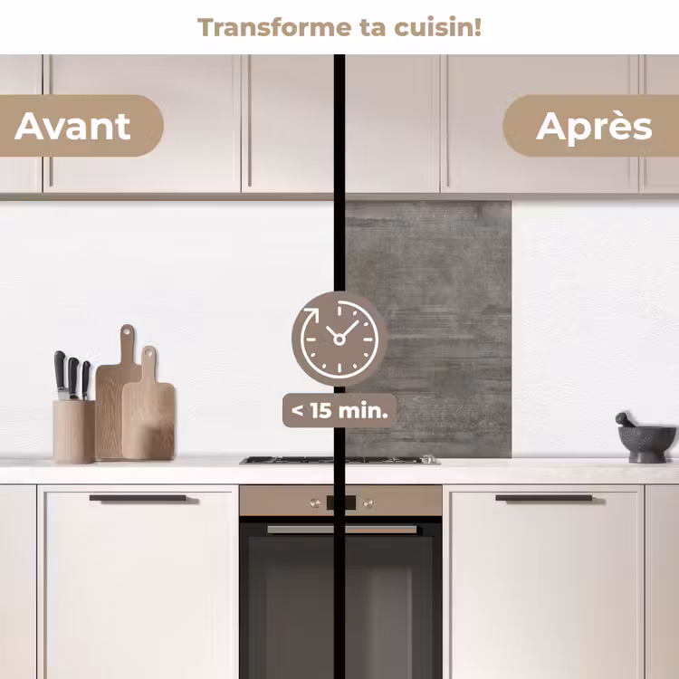 Crédence cuisine - Structure - Béton - Pierre - Motifs — 2